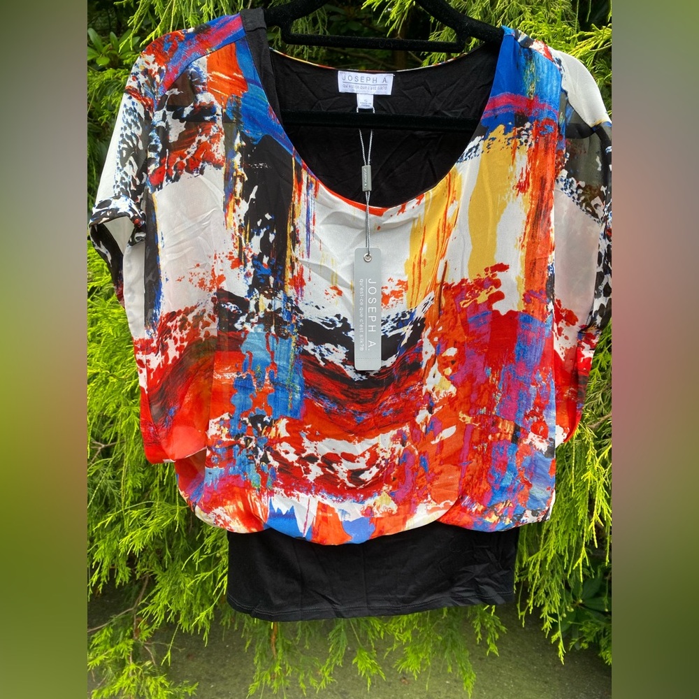 NWT Joseph A. Blouse SZ: S